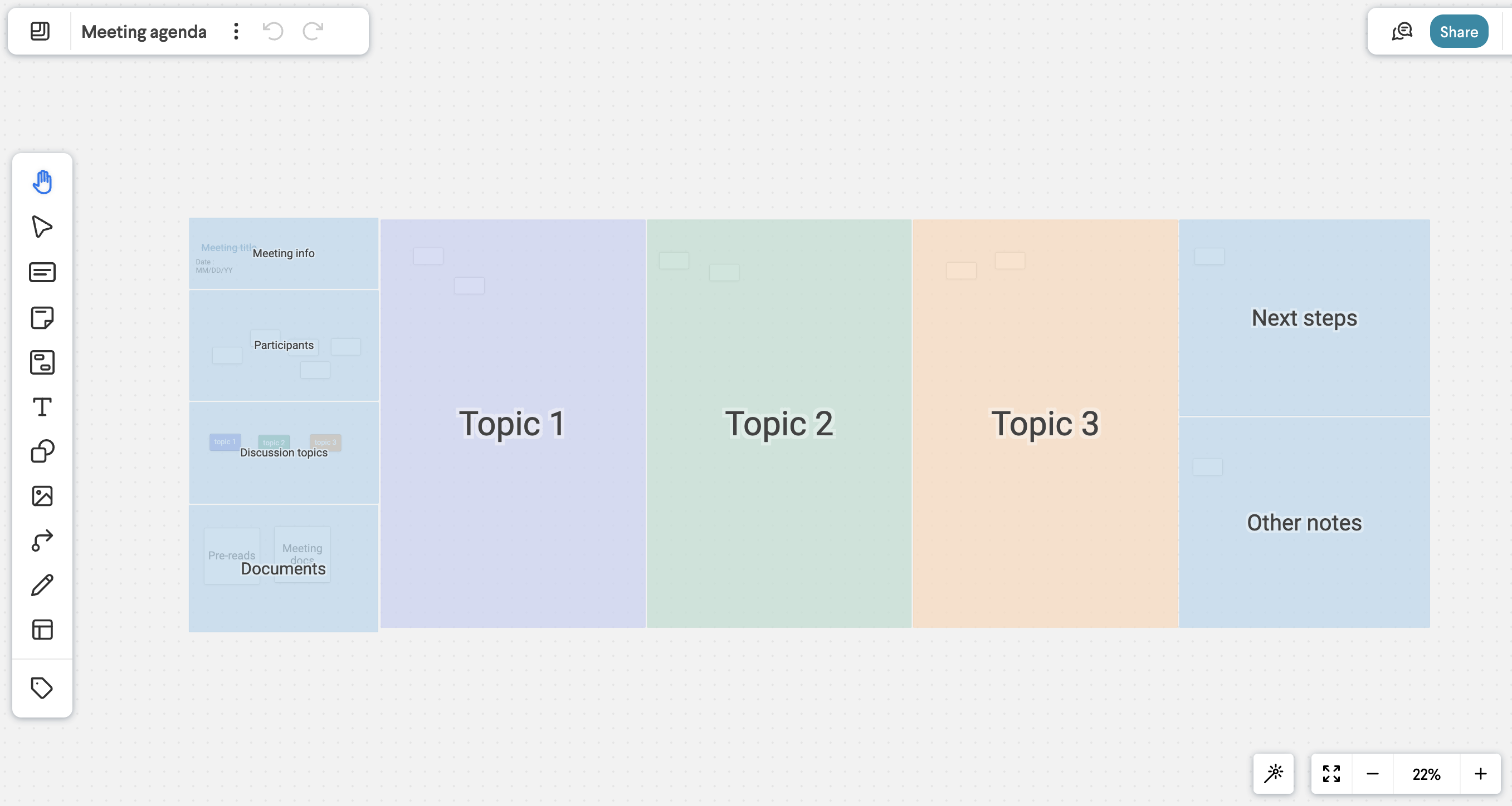 Templates - Frameable Whiteboard