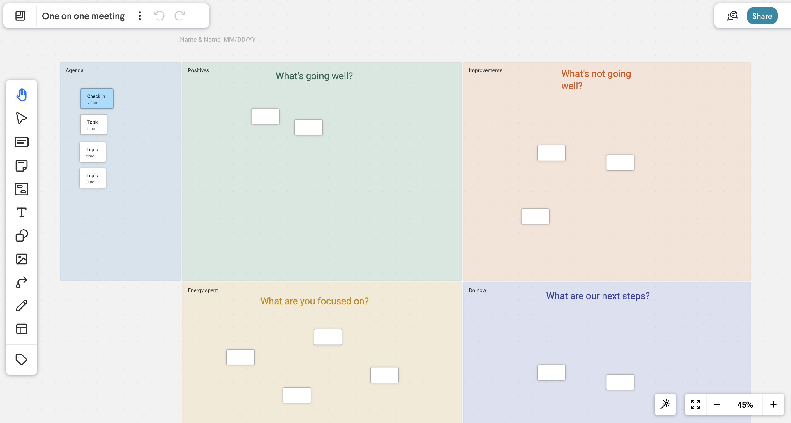 Templates - Frameable Whiteboard