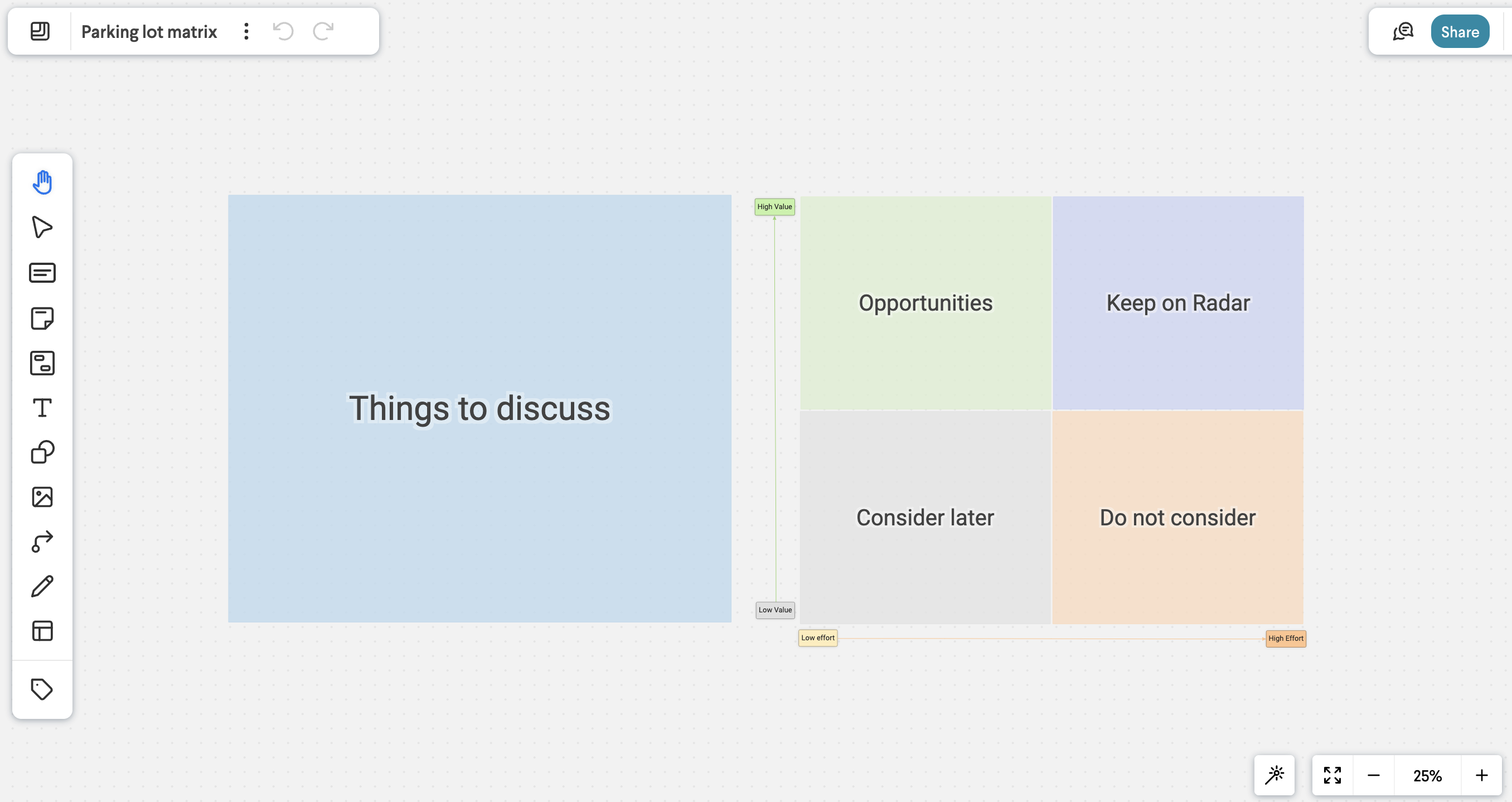 Templates - Frameable Whiteboard