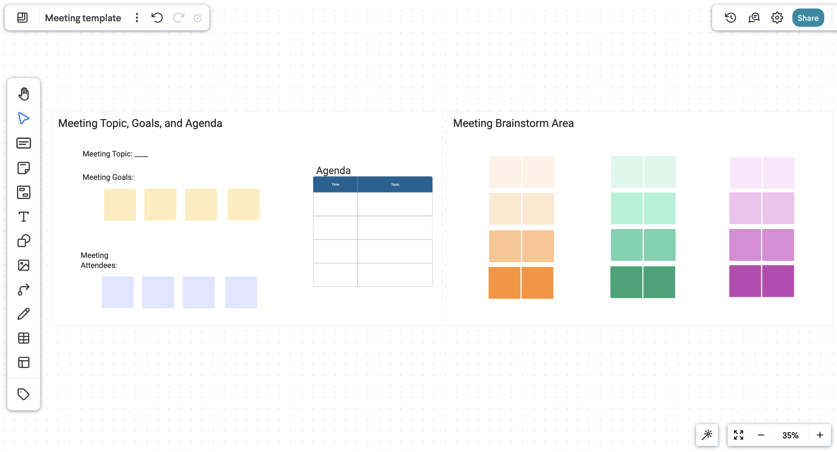 Templates - Frameable Whiteboard