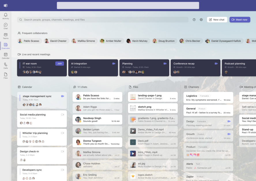 A Beautiful Dashboard For Microsoft Teams Overview By Frameable A Beautiful Dashboard For Microsoft Teams Overview By Frameable