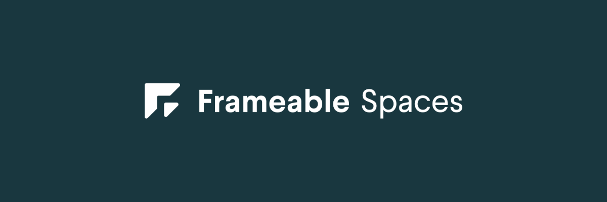 Frameable Spaces logo